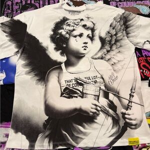 That’s A Awful Lot of Cough Syrup Angel Tee – Black